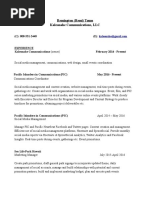 Remington Taum Resume 