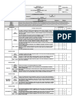 Lista de Verificación de Orden y Aseo