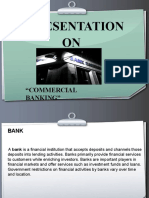 Presentation ON: "Commercial Banking"