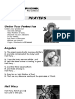 Prayers: Under Your Protection