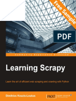 Learning Scrapy - Sample Chapter