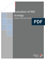 Cadbury's IMC Strategy Evaluation