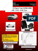 Chevy Van 4.8 5.3 6.0L Gas 2013-2003