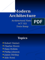 Modern Architecture