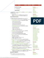 Gramáticas Ejemplos de Determinante