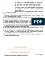 Consideraciones Generales para Enviar Un Correo Electrónico