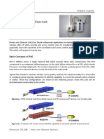 Power Over Ethernet Analysis