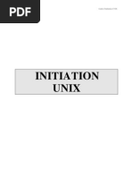 Initiation Unix