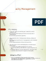 Capacity Management Deck