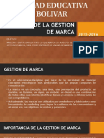 Aspectos de La Gestion de Marca