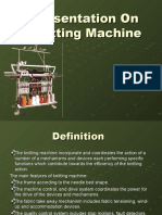 Presentation On Knitting Machine