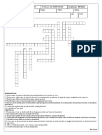 Cruzadinha Historia Pre Historia 6º Ano