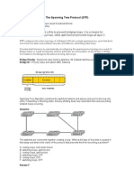 Spanning Tree Protocol (STP)