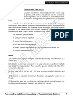 Piece Rate System and Time Rate System