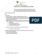 Organizador Antes de La Lectura PDF