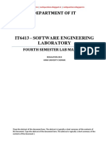 Software Engineering Lab Manual