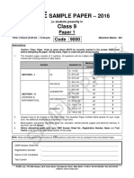 Sample Paper