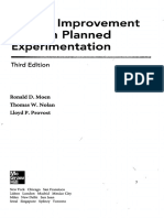 Quality Improvement Through Planned Experimentation: Third Edition