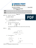 INJSO Answer Key & Solution