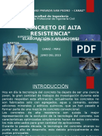 Exposicion de Concreto de Alta Resistencia