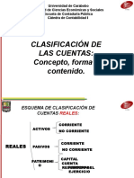 Clasificación de Las Cuentas