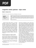 Congenital Rubella Syndrome