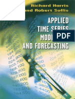 Applied Time Series Modelling and Forecasting