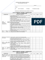 Lista de Cotejo 