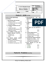 Devoir de Synthèse N°3 - Informatique - 2ème Info (2008-2009) 4