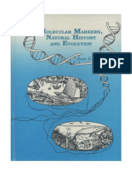 Molecular Markers, Natural History and Evolution