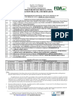 Medical X-Ray Facility License Application Form.