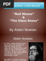 Alden Nowlan and Glass Roses