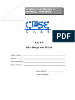 DSP Filter Design With Sptool Matlab