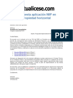 NIIF Propuesta Plan Implementacion en PH