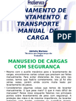 Treinamento de Manuseio de Carga