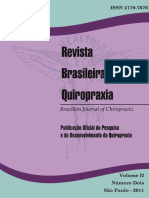 Revista Brasileira de Quiropraxia Vol 2 N 2