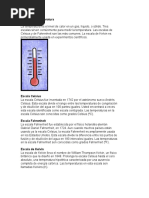 Escalas de Temperatura... Cris Sanchez