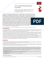 Trombocytosis Essential PDF