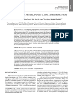 In Vitro Evaluation of Mucuna Pruriens (L.) DC. Antioxidant Activity