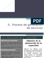 Proceso de Generación de Servicio