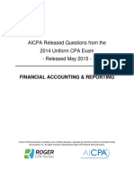 Aicpa Rel Questionss Far 2015