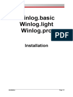 Installation Winlog - Basic.light - Pro en