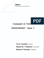 Markv Commande de Turbine Speedtronic 2