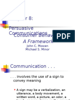 Chapter 8-Persuasive Communications