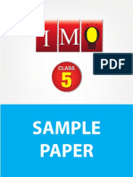 Class 5 Imo 4 Years Sample Paper