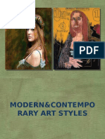 Modern and Contemporary Art Styles