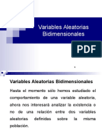 Variables Aleatorias Bidimensionales