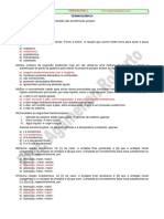 Exercicios Termoquimica