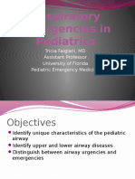 Respiratory Emergencies in Pediatrics