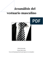 El Psicoanálisis Del Vestuario Masculino